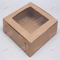 Kotak Kraft dengan Tutup